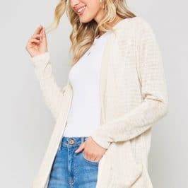 Cream Cardi