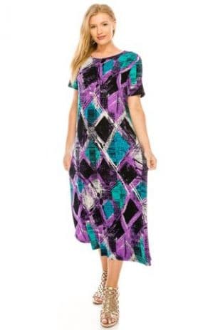 Womens Travel Midi Dress   Size 2 XL and 3 XL - Image 4