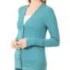 Solid Colour  Snap Cardigan - Image 3