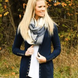 Provence and Bering Sea Snap Cardigan