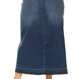 Be Girl Plus Maxi Stretch Denim Skirt