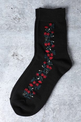 Vintage Floral Boot Socks - Image 5