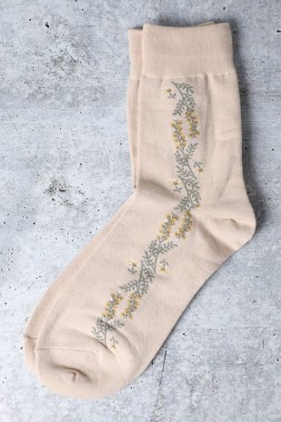 Vintage Floral Boot Socks - Image 4