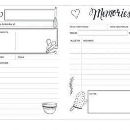 The Keepsake Kitchen Diary