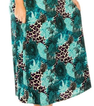 Womens Travel Midi Dress   Size 2 XL and 3 XL - Image 5