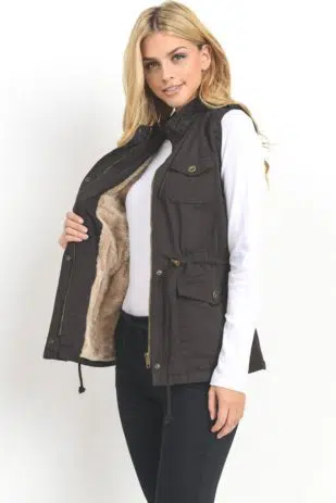 Lined Utility Vest sm. to 2Xl