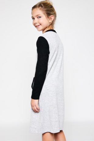 Cozy Knit  Girls Frock - Image 2