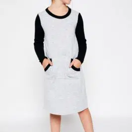 Cozy Knit  Girls Frock