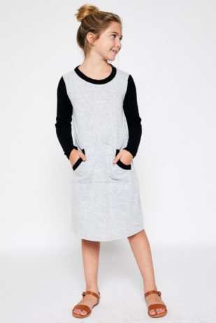 Cozy Knit  Girls Frock