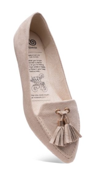 Beige Tassle Rolla Sole - Image 4