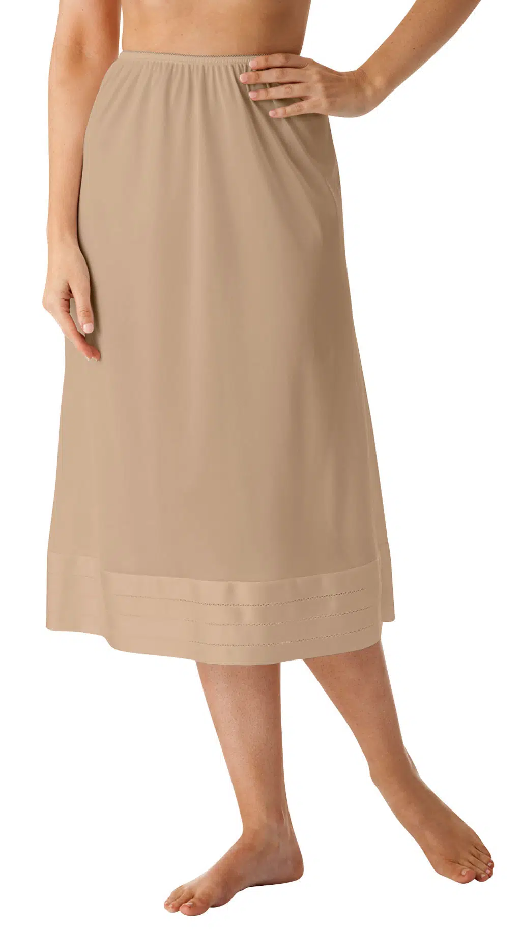Crocheted Edge Half Slip