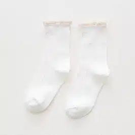 Lace Edge Socks