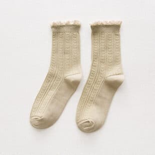 Lace Edge Socks - Image 4