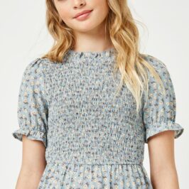 Smocked Ditzy Floral