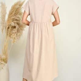 Cream Cotton Frock