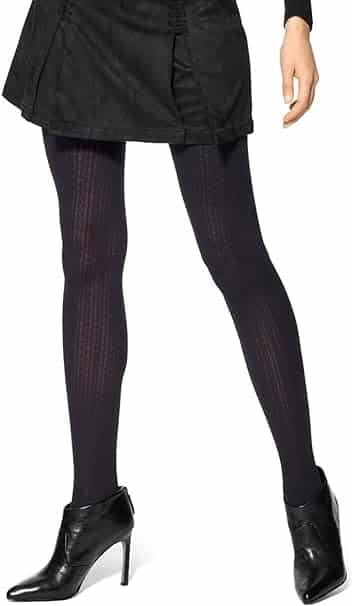 Cable Knit Tights Black – The Knee LengthFrock