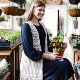 Covent Garden Vest in Taupe