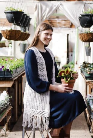 Covent Garden Vest in Taupe