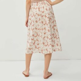 Cottage Skirt Floral Auburn