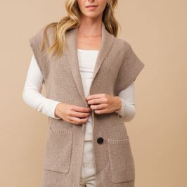 Nora Sleeveless Cardigan