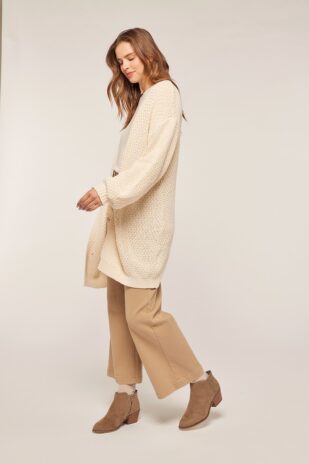 Chunky Oatmeal Cardigan - Image 3