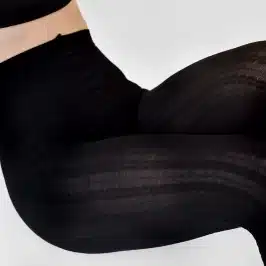 Organic Cable Knit Tights by Rachel