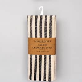 Striped Farmhouse Table Runner