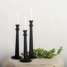 Wooden Candle Holders
