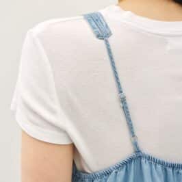 Blue Flax Denim Jumper Dark