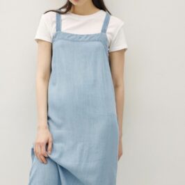 Blue Flax Denim Jumper Washed