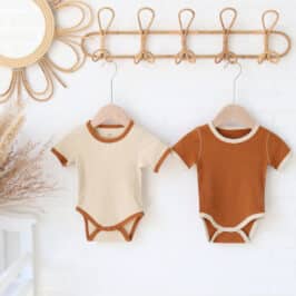 Boys Ribbed Diaper Shirt